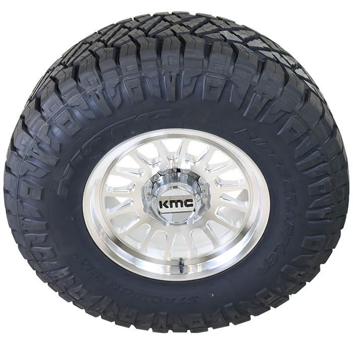 KMC KM447 Impact Forged Raw Machined Nitto Ridge Grappler