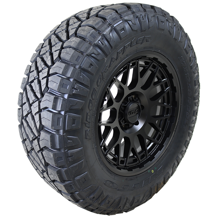 KMC KM722 Technic Satin Black Nitto Ridge Grappler