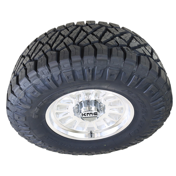 KMC KM447 Impact Forged Raw Machined Nitto Ridge Grappler