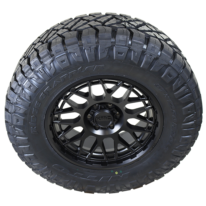 KMC KM722 Technic Satin Black Nitto Ridge Grappler