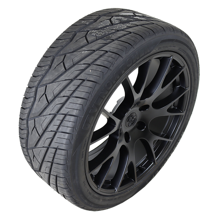 OE Wheels DG69 Satin Black Venom Power Ragnarok GTS