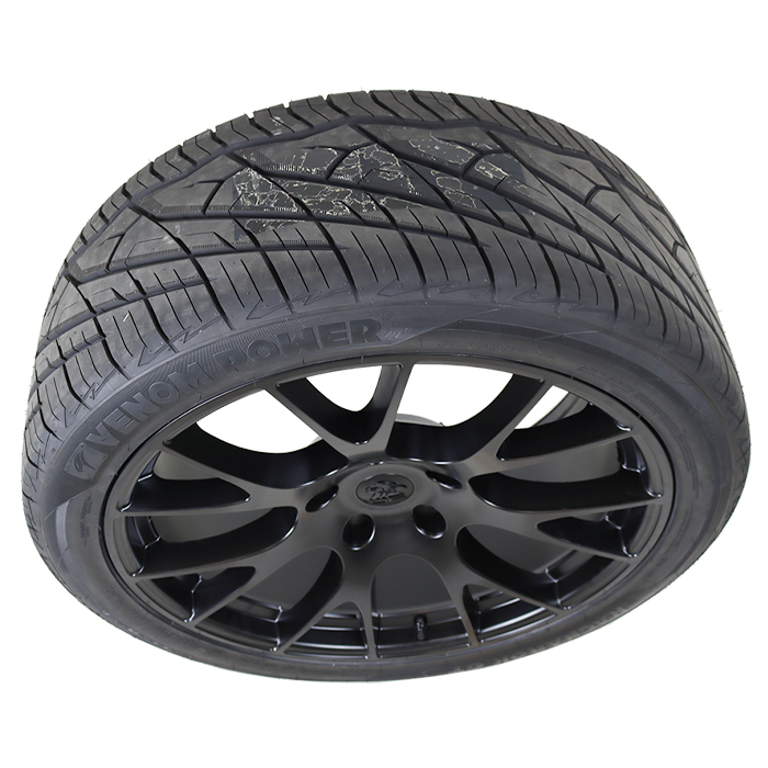 OE Wheels DG69 Satin Black Venom Power Ragnarok GTS