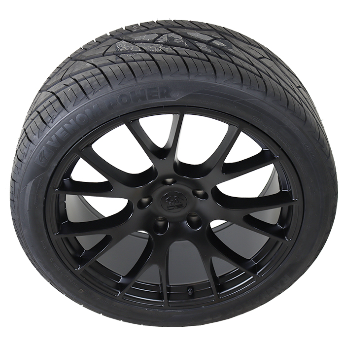 OE Wheels DG69 Satin Black Venom Power Ragnarok GTS