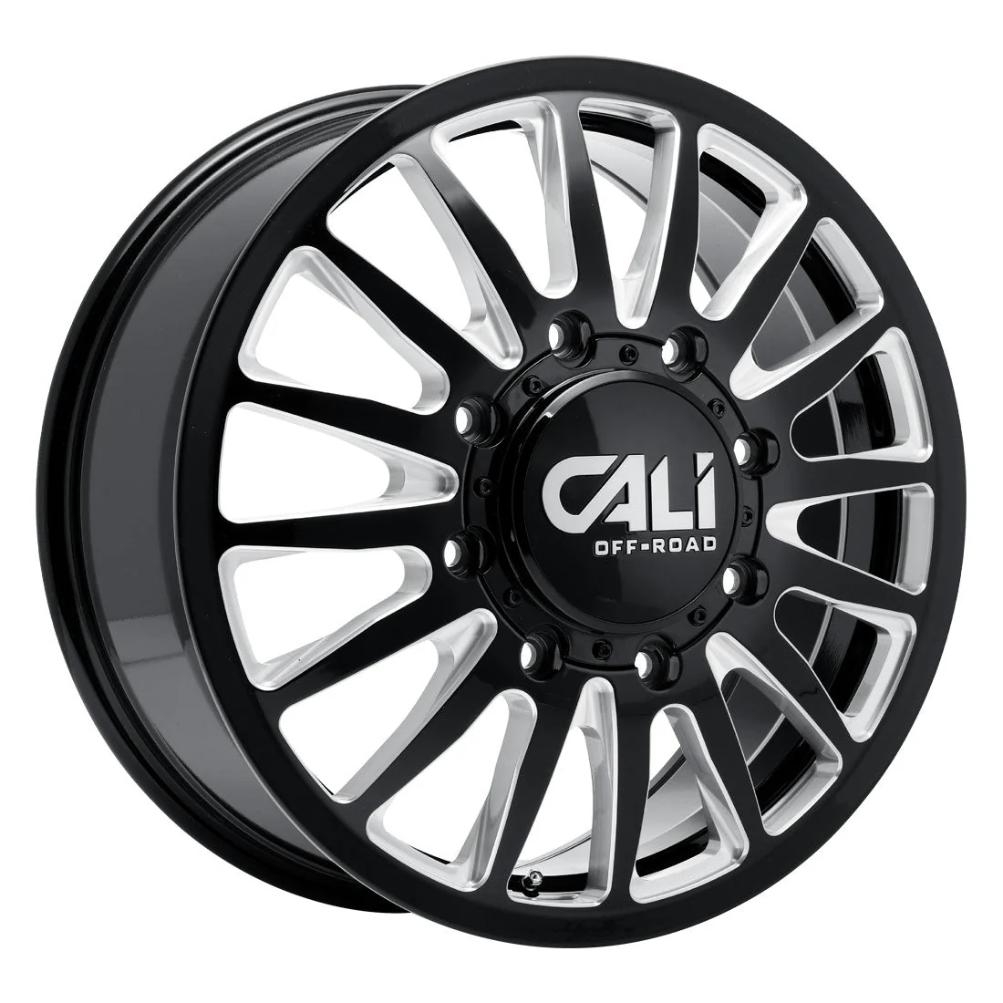 22" Cali Offroad Summit 35" Nitto Ridge Dually Wheel and Tire Package