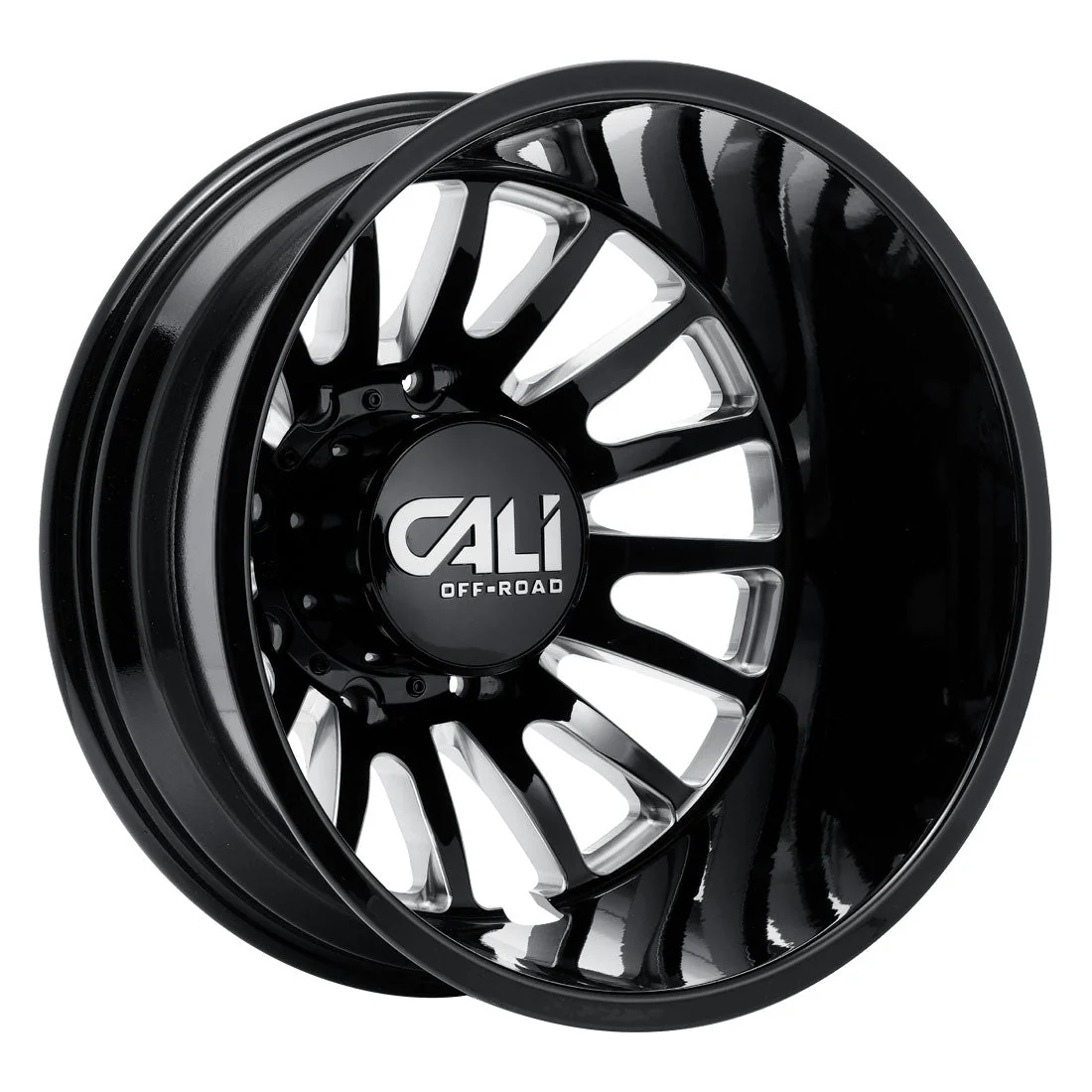 22" Cali Offroad Summit 35" Nitto Ridge Dually Wheel and Tire Package