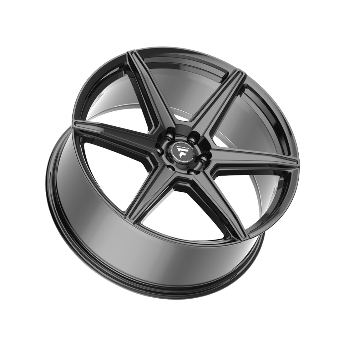 Fittipaldi Wheels FS373B Gloss Black 22x9.5 25mm Offset 6x139.7 (6x5.5)