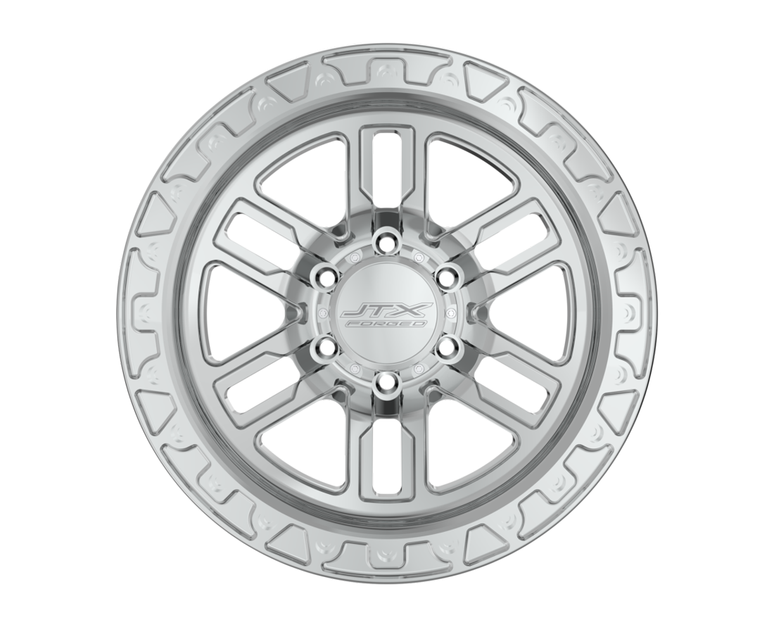 JTX Forged Wheels B-202 Polished 17x9 -13mm Offset 5x127 (5x5)