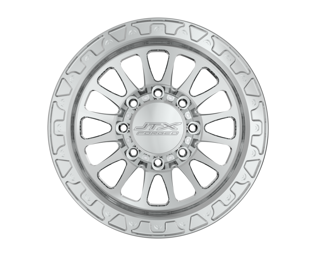 JTX Forged Wheels B-203 Polished 17x9 -13mm Offset 8x170
