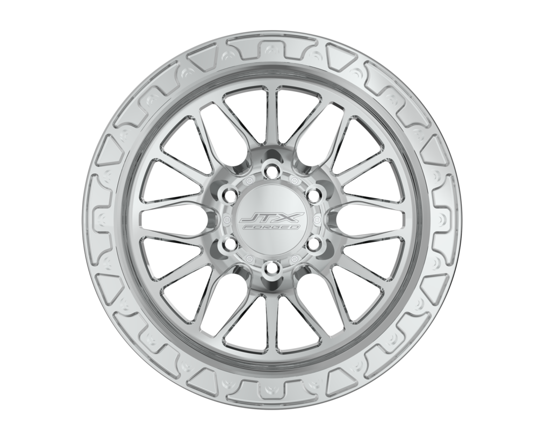 JTX Forged Wheels B-205 Polished 17x9 -13mm Offset 8x170