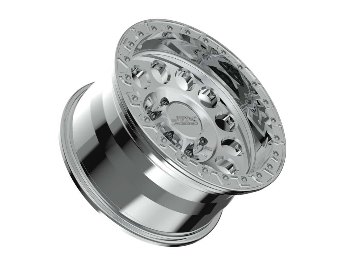 JTX Forged Wheels B-201 Polished 17x9 -13mm Offset 8x170