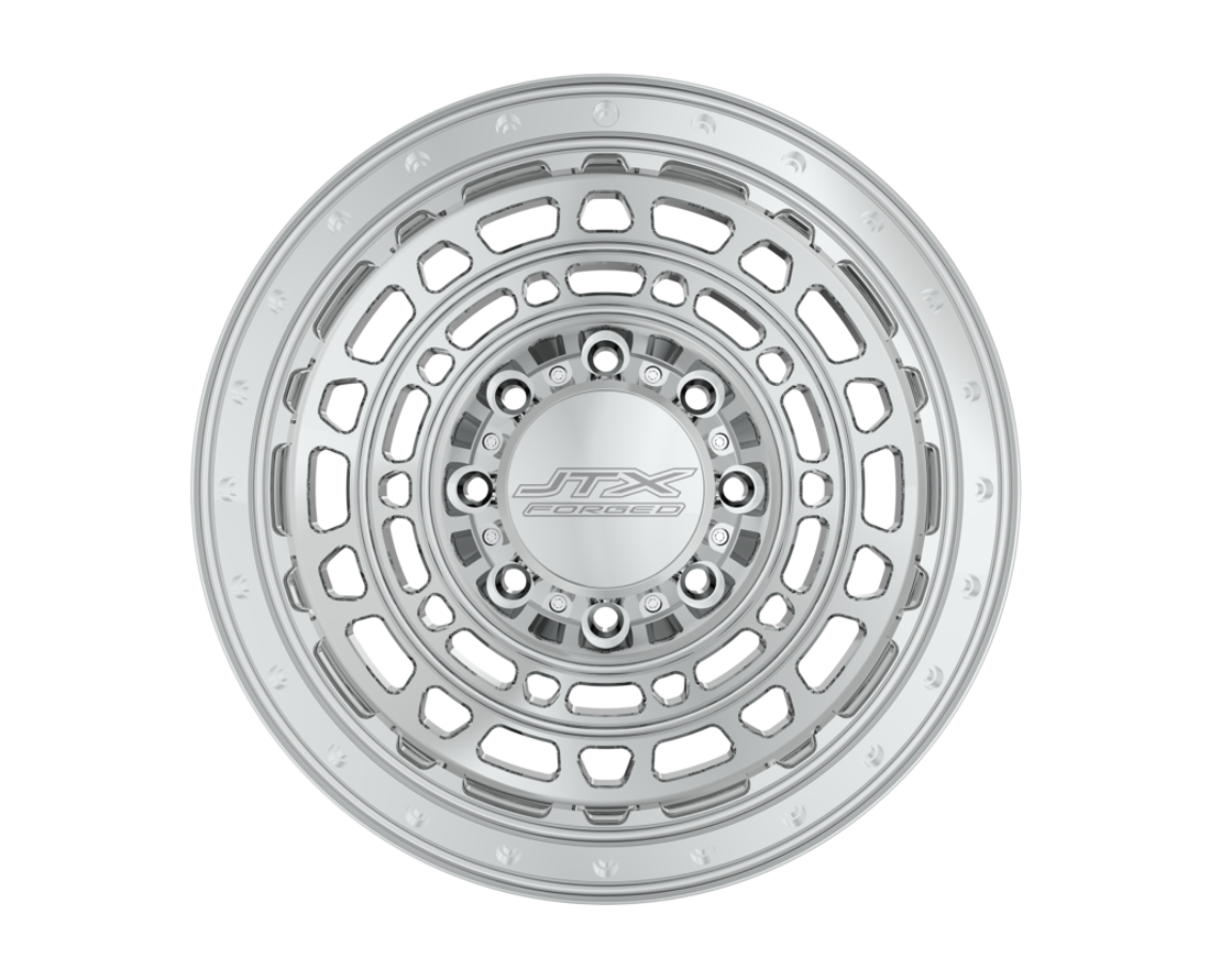 JTX Forged Wheels B-206 Polished 17x9 -13mm Offset 6x135