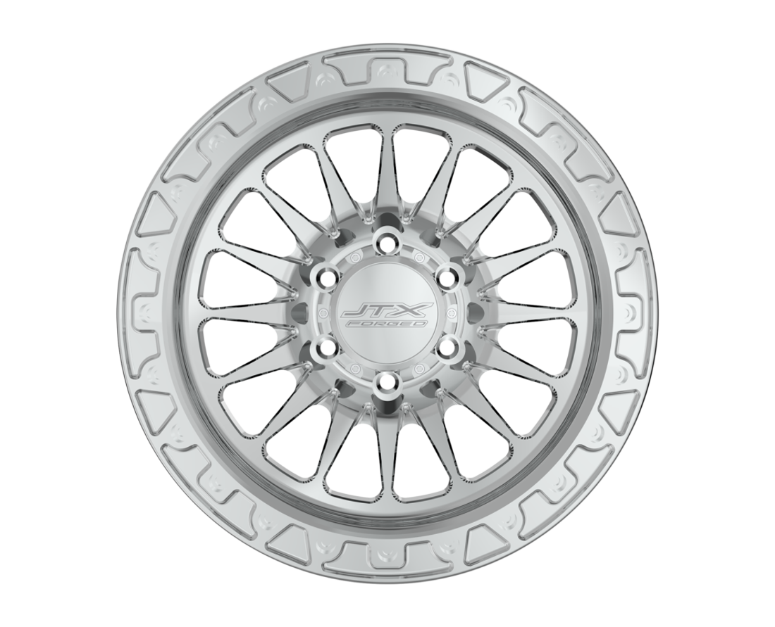 JTX Forged Wheels B-211 Polished 18x9 -13mm Offset 5x150