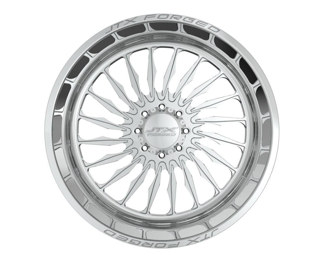 JTX Forged Wheels Czar Polished 22x10 -25mm Offset 8x165.1 (8x6.5)