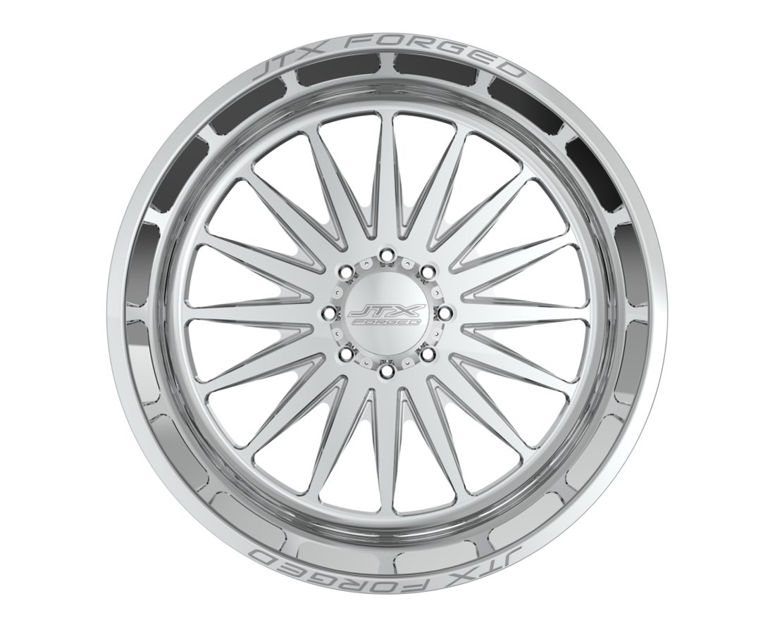 JTX Forged Wheels Inhibitor Polished 26x14 -76mm Offset 8x165.1 (8x6.5)