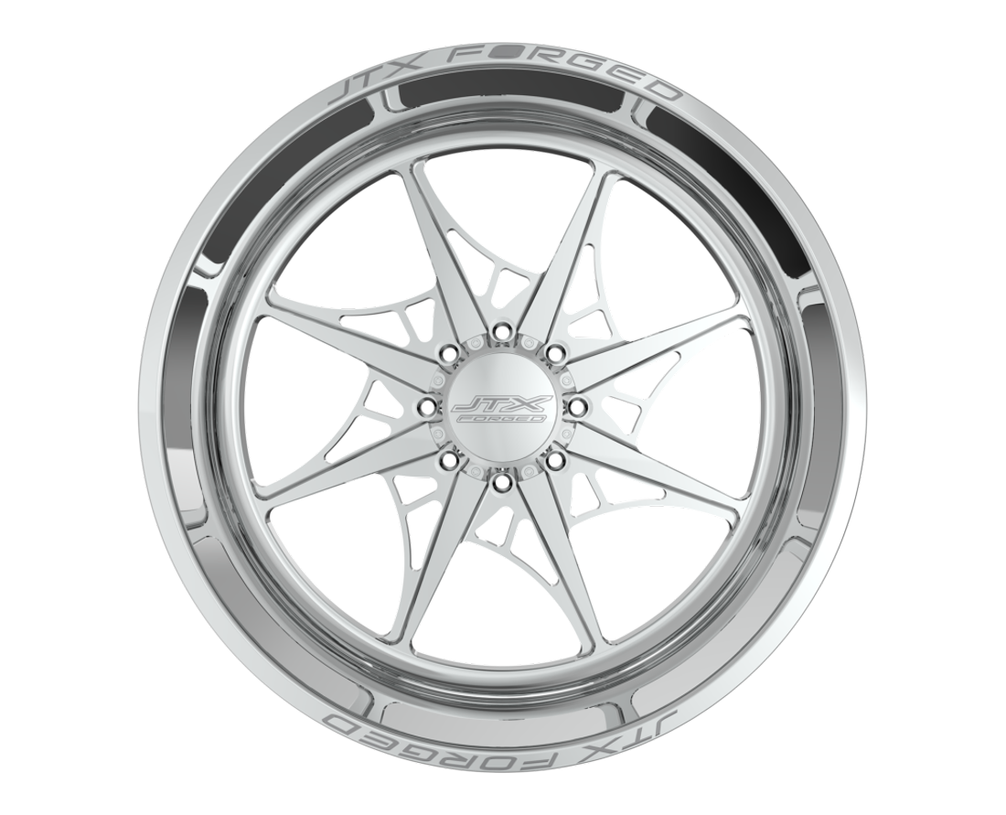 JTX Forged Wheels Joro Polished 24x14 -76mm Offset 8x165.1 (8x6.5)