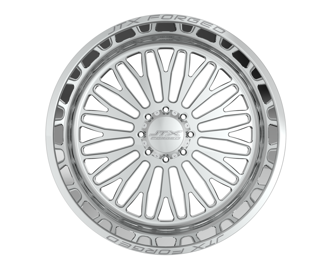 JTX Forged Wheels Botanic Polished 20x10 -25mm Offset 8x170