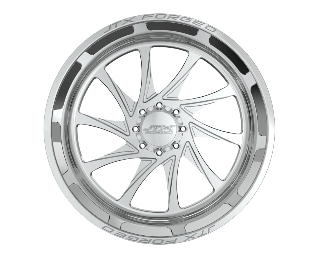 JTX Forged Wheels Sublime Polished 24x10 -18mm Offset 5x135