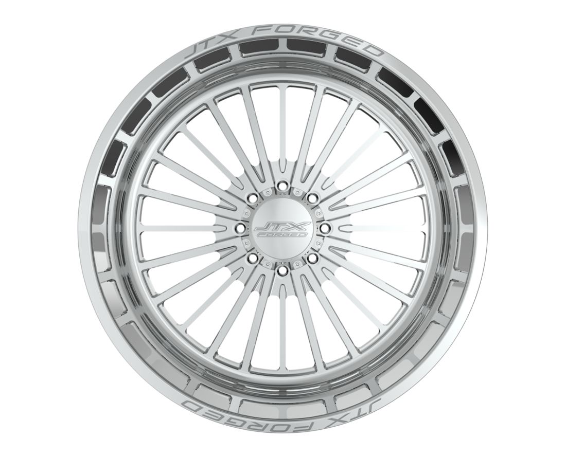 JTX Forged Wheels Suppressor Polished 24x10 -18mm Offset 6x139.7 (6x5.5)