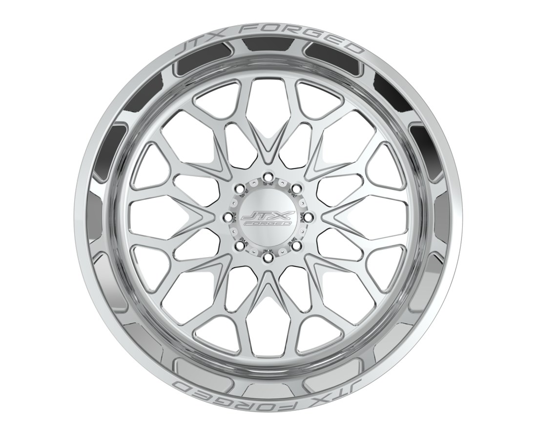 JTX Forged Wheels Bandit Polished 28x14 -76mm Offset 6x139.7 (6x5.5)
