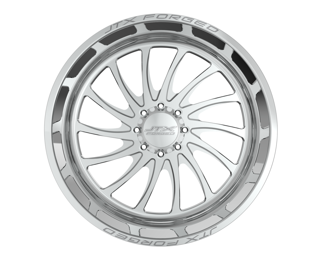 JTX Forged Wheels Omen Polished 30x16 -101mm Offset 6x139.7 (6x5.5)