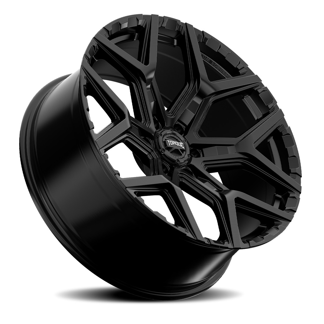 Torque Wheels Strike TW417R Satin Black 22x9 -9mm Offset 6x139.7 (6x5.5)