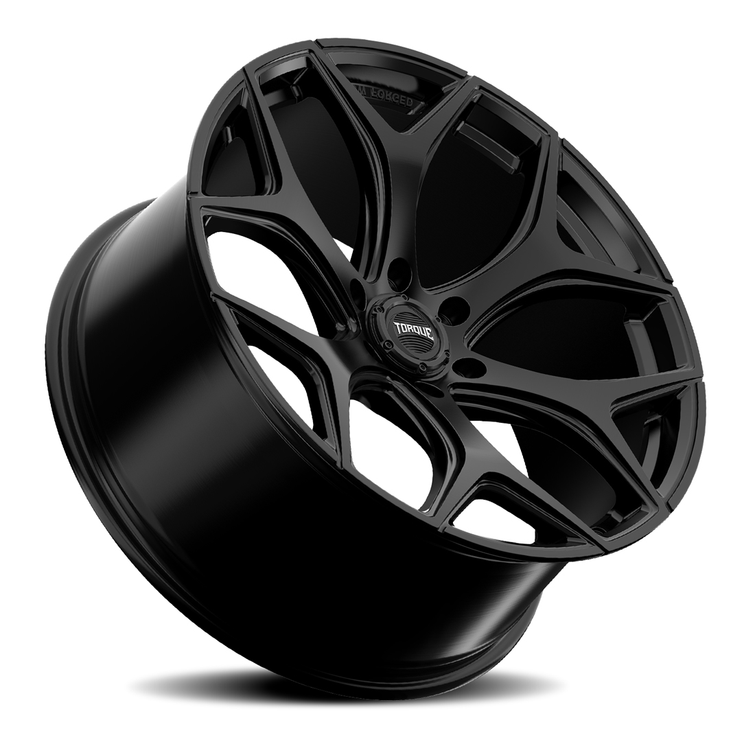 Torque Wheels Velocity TW118R Satin Black 22x10 25mm Offset 6x135