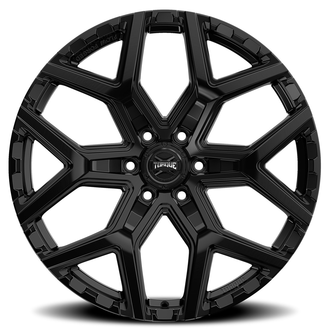 Torque Wheels Strike TW417R Satin Black 22x9 -9mm Offset 6x139.7 (6x5.5)