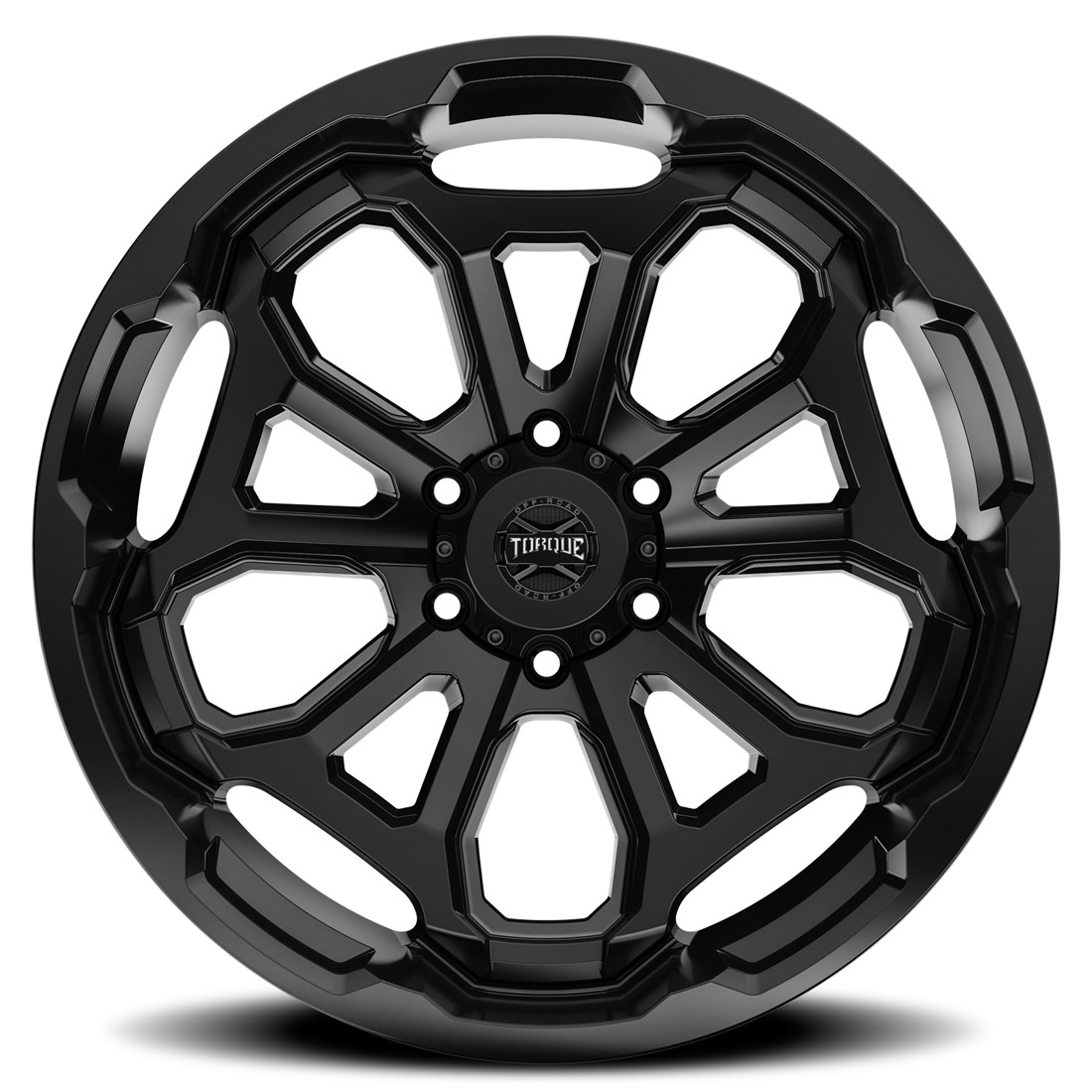 Torque Wheels Overdrive TW404C Satin Black 20x9 0mm Offset 8x180