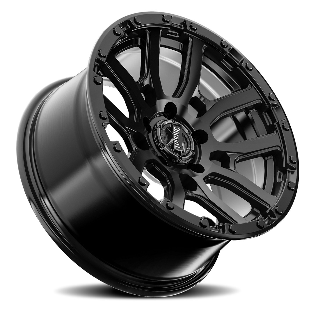 Torque Wheels Canyon TW401R Satin Black 17x8.5 0mm Offset 6x139.7 (6x5.5)