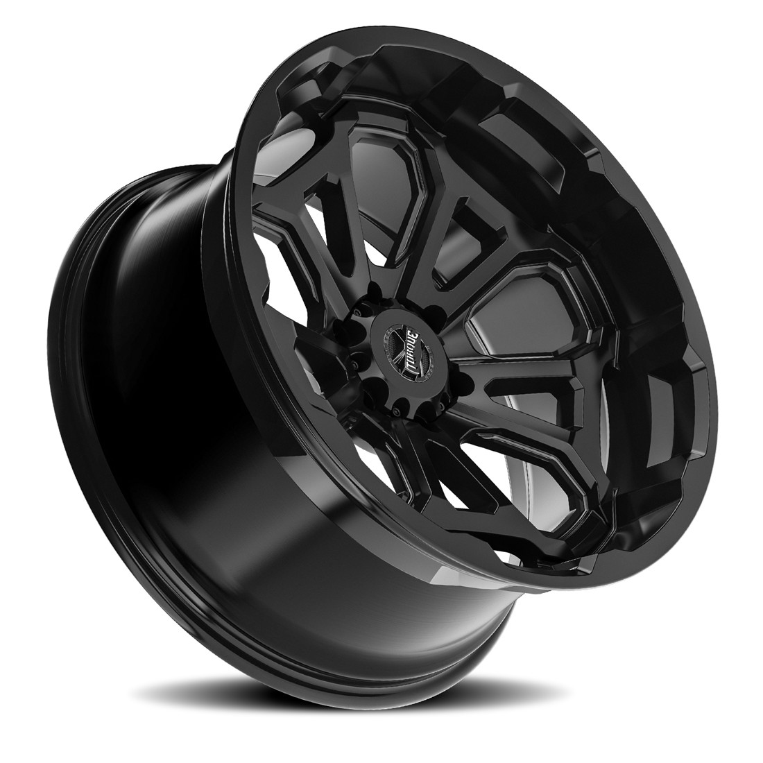 Torque Wheels Overdrive TW404C Satin Black 20x9 0mm Offset 8x180