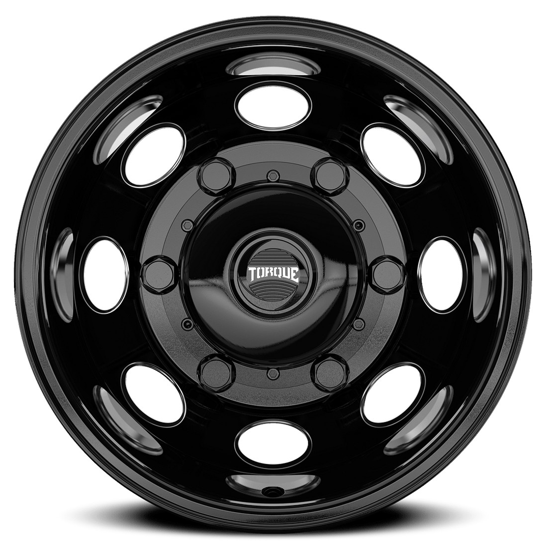 Torque Wheels Revolver TW512C Gloss Black Milled 16x6 110mm Offset 6x205