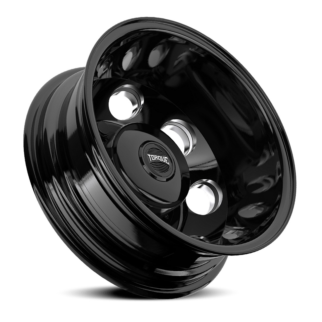 Torque Wheels Revolver TW512C Gloss Black Milled 16x6 110mm Offset 6x205