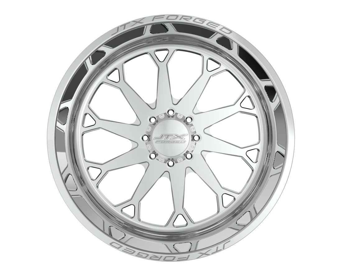 JTX Forged Wheels Ace Polished 26x14 -76mm Offset 8x180