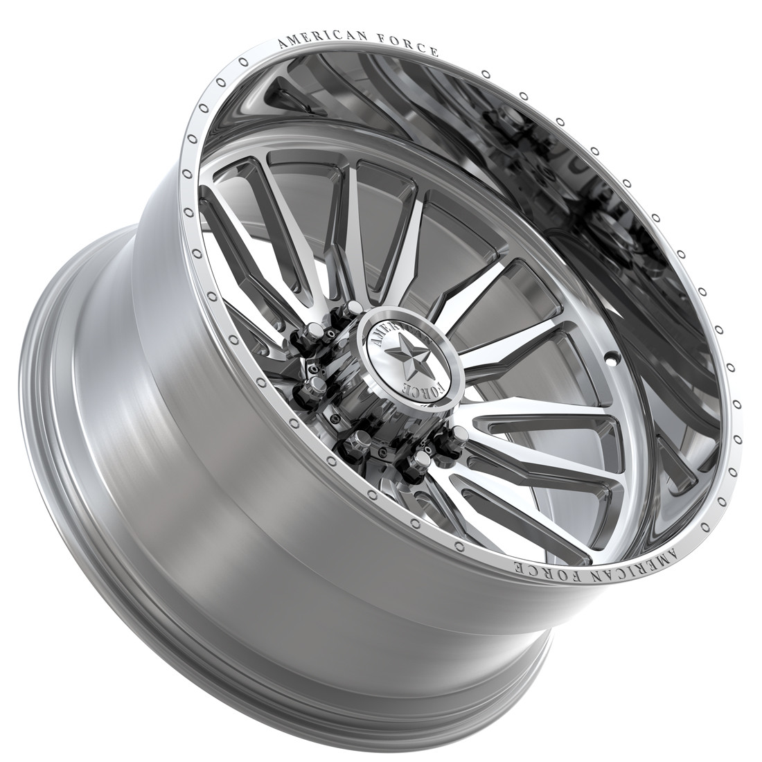 American Force Forged Wheels Provoke CKH54 Polished 20x12 -55mm Offset 6x139.7 (6x5.5)