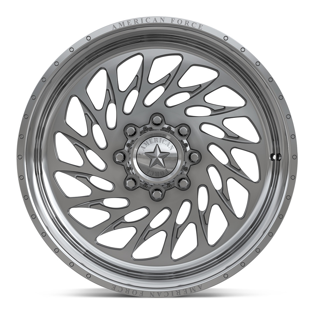 American Force Forged Wheels Trauma N56 Polished 22x11 0mm Offset 8x165.1 (8x6.5)