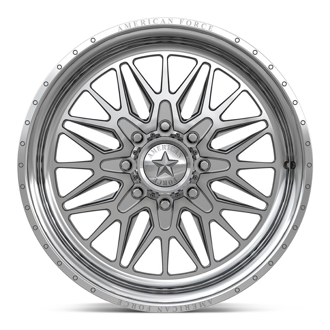 American Force Forged Wheels Iceberg N57 Polished 20x9 0mm Offset 6x139.7 (6x5.5)