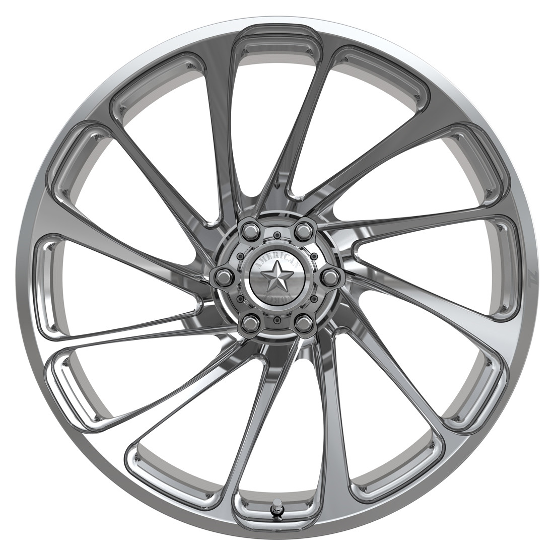 American Force Forged Wheels Thermo ZL Z103 Polished 22x12 -40mm Offset 6x139.7 (6x5.5)