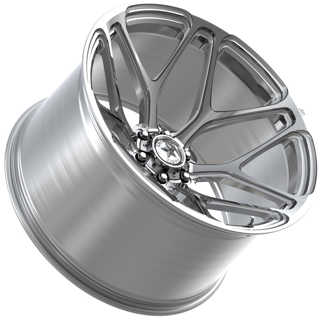 American Force Forged Wheels Chase ZL Z104 Polished 24x14 -73mm Offset 6x139.7 (6x5.5)