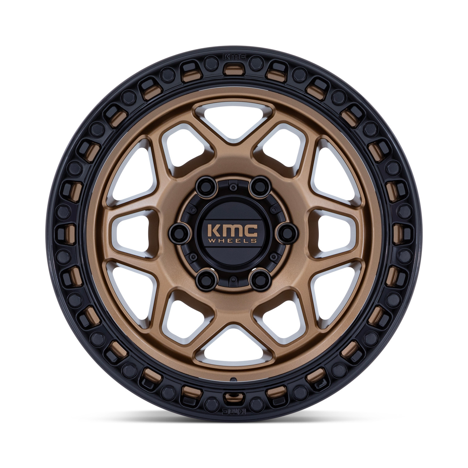 KMC KM553 Torx Matte Bronze With Gloss Black Lip | KM553ZB17855000