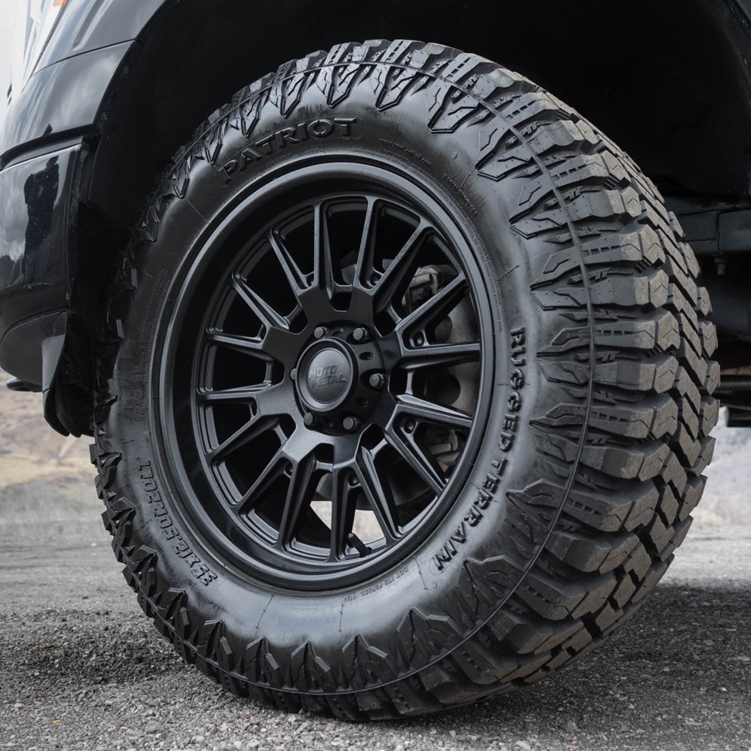 MONOTWN Moto Metal MO814 Tekton Matte Black | MO814MX20106318N | RimzOne